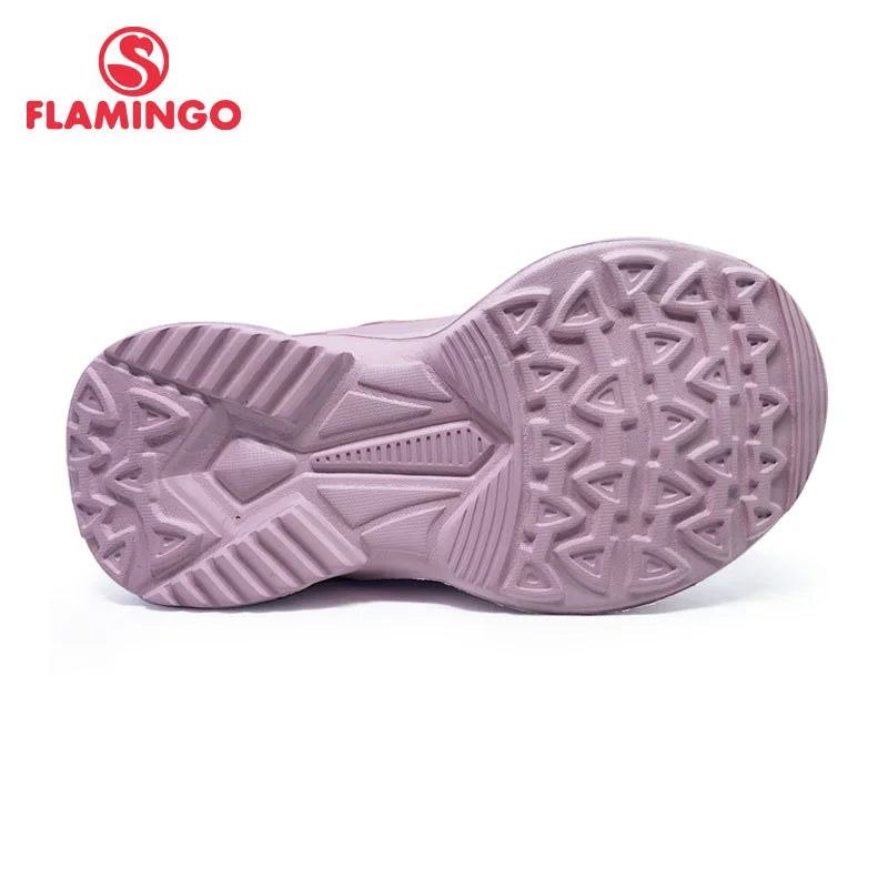 FLAMINGO Autumn&Winter Fashion Sports Shoes High Qality Hook& Loop Anti-slip Kids Shoes for Girl Free Shipping 212B-F29-2653/54