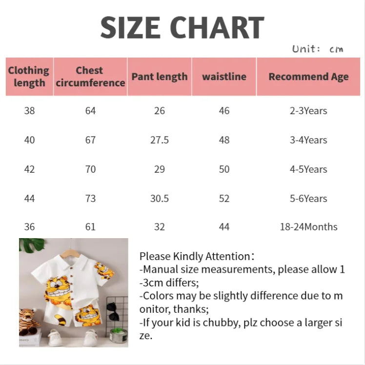 2PCS Summer Kid Boy Gentlemen Clothes Set Kitten Pattern Lapel Collar Top with Shorts First Birthday Wear for Toddlers 1-6 Y ear