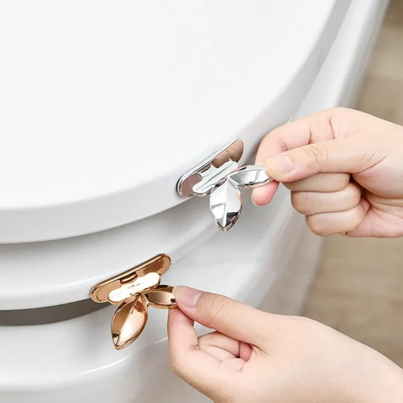 2pcs/lot Multifunctional Portable Toilet Seat Lifter Bathroom Non-dirty Hand Toilet Seat Flip Artifact Door Drawer Puller