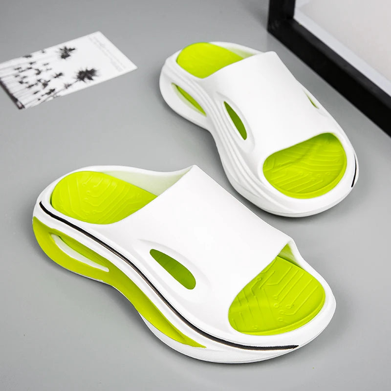 Summer Men's Slippers Indoor Outdoor Sandals Beach Comfortable Soft Slides New Men Casual Shoes Flip-flops Home Slippers Sandals