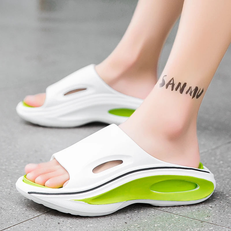 Summer Men's Slippers Indoor Outdoor Sandals Beach Comfortable Soft Slides New Men Casual Shoes Flip-flops Home Slippers Sandals