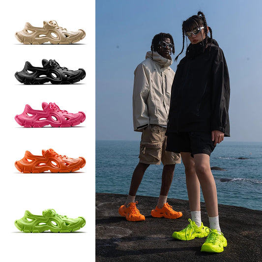 Women Mens 2024 Summer Sandals Ultra Soft EVA Clogs for Men Breathable Garden Shoes Wading Beach Shoes Comfortable Walking Shoes