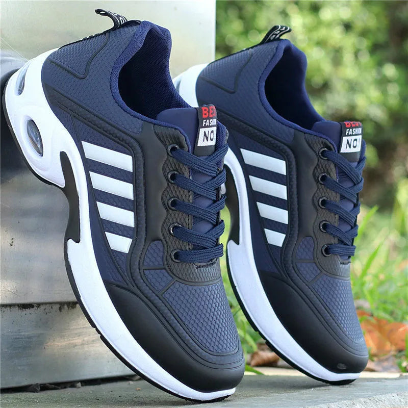 Men Sneakers Tennis Shoes for Men Breathable Casual Shoes Outdoor Air Cushion Lightweight Sport Shoes Training Footwear for Male