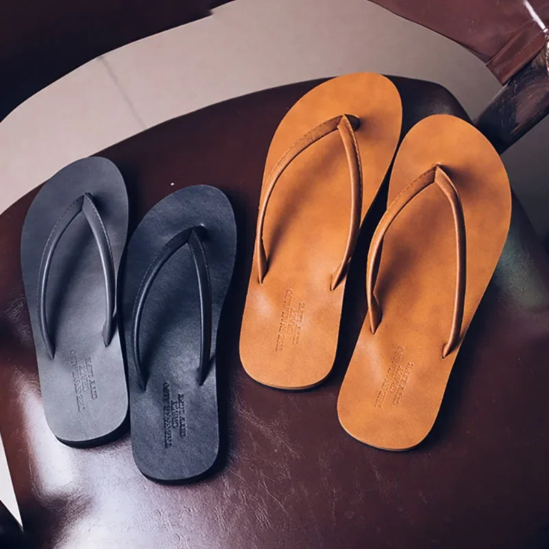 Sandals Slipper for Men Indoor Shoes Summer Flip Flops Men Slippers Summer Letter Grain Outdoor Light Casual Beach Shoes Men Y